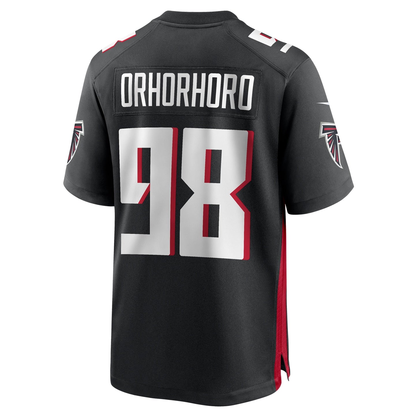 Ruke Orhorhoro Atlanta Falcons  Team Game Jersey -  Black