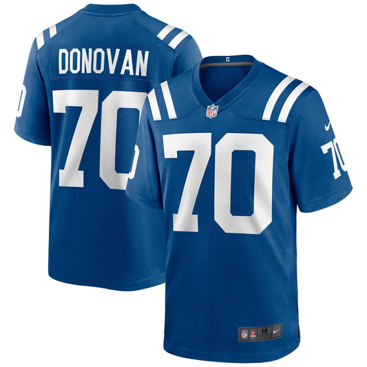 Art Donovan Indianapolis Colts  Game Retired   Jersey - Royal