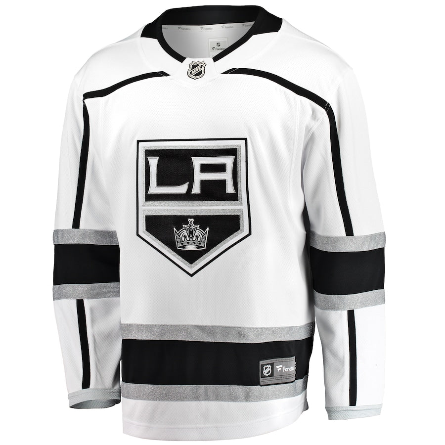 Los Angeles Kings Breakaway Away Blank Jersey - White