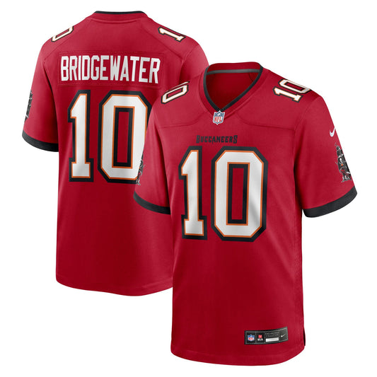Tampa Bay Buccaneers Teddy Bridgewater Red Team Game Jersey