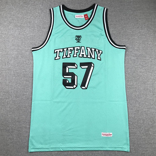 Tiffany #57 blue jersey