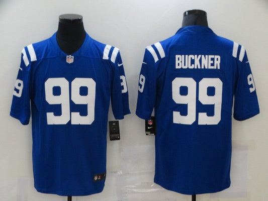 Men's Indianapolis Colts DeForest Buckner Blue Game Jersey