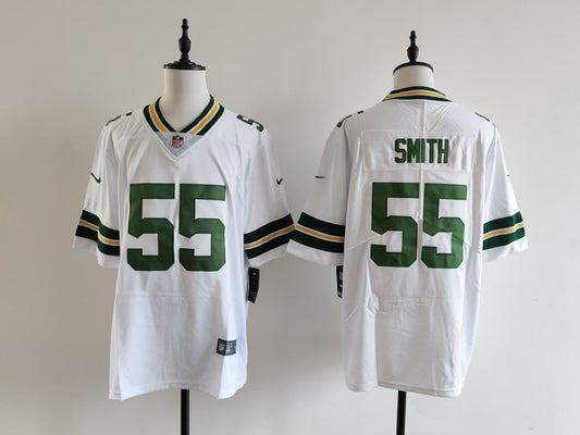 Men's Green Bay Packers Darius Smith  Jersey -  White