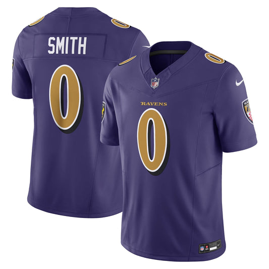 Baltimore Ravens Roquan Smith Purple Alternate 2 Vapor F.U.S.E. Limited Jersey