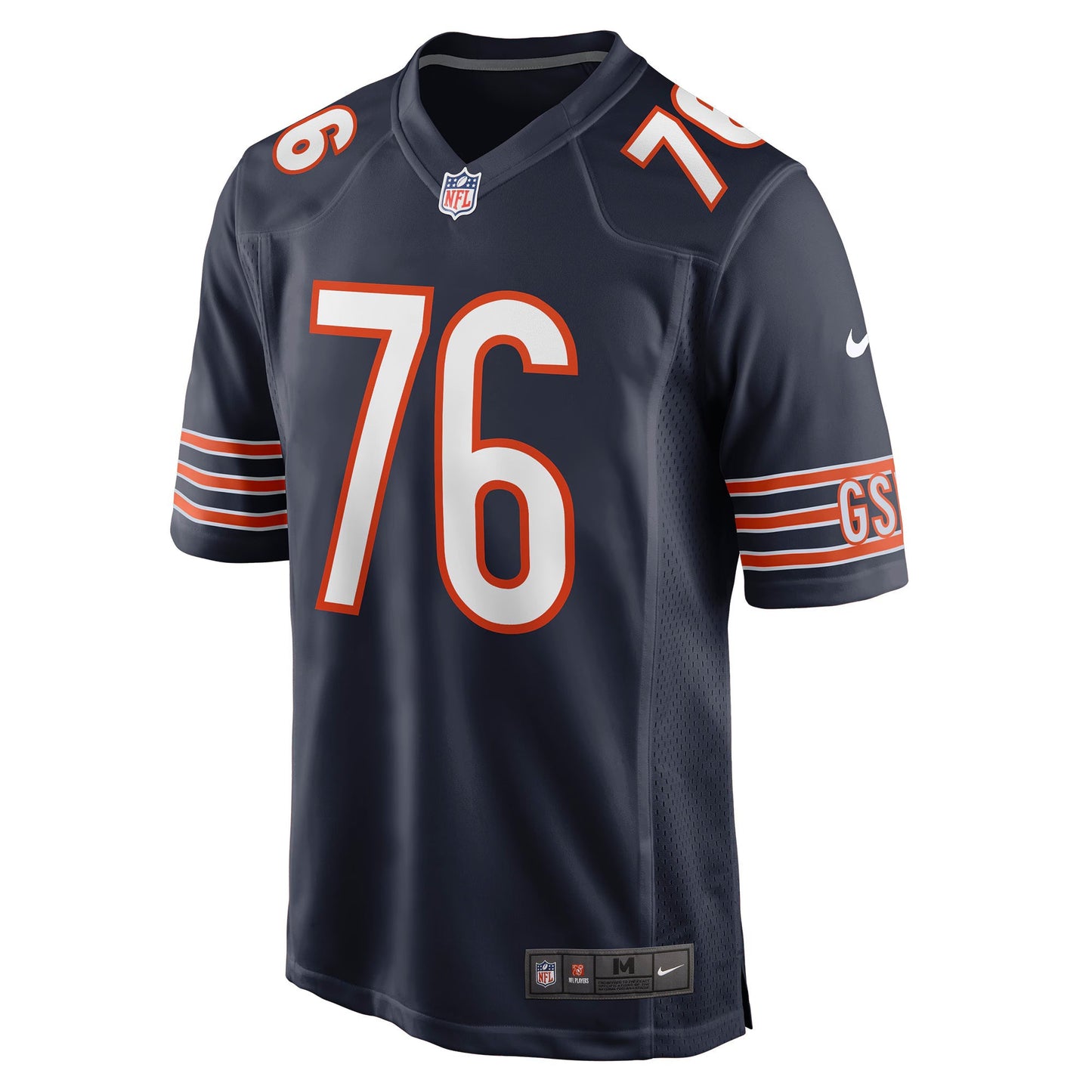 Chicago Bears Teven Jenkins Navy Game Jersey
