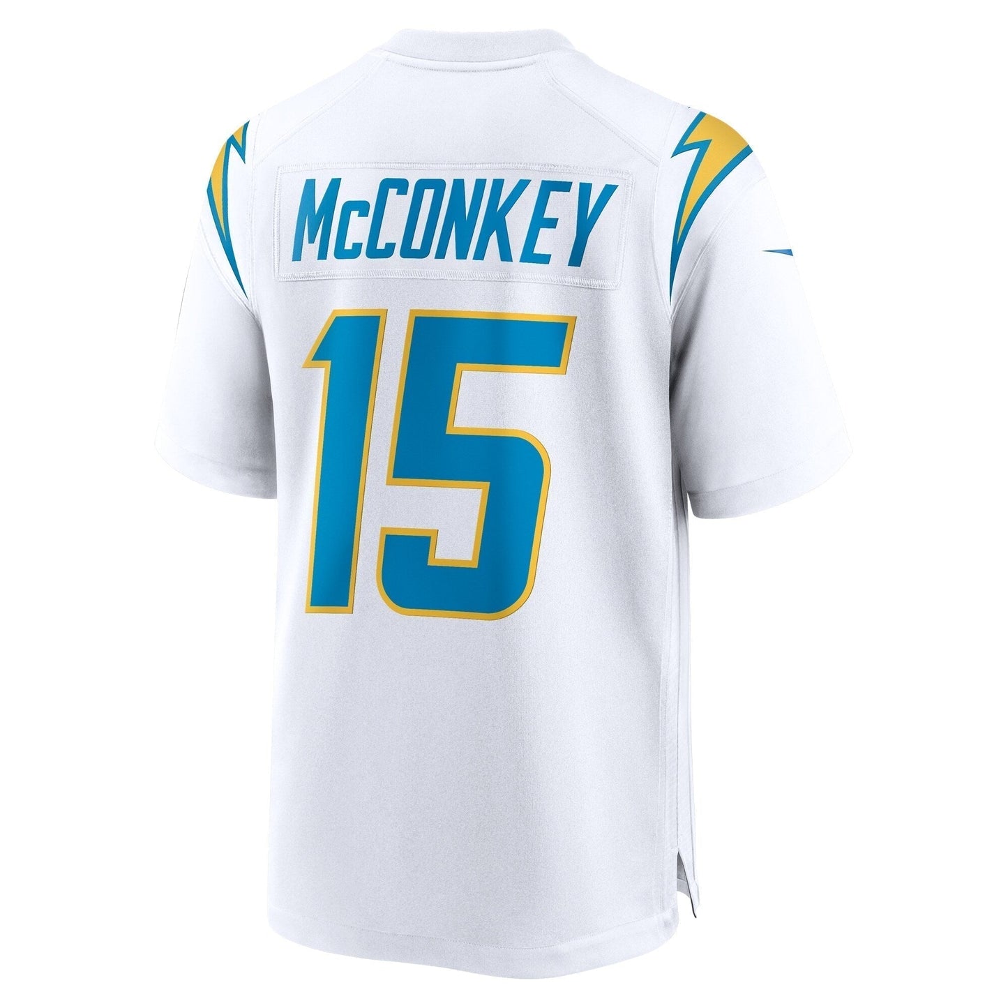Ladd McConkey Los Angeles Chargers  Game Jersey -  White