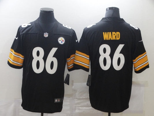 Men's Pittsburgh Steelers Hines Ward Black Game Jersey