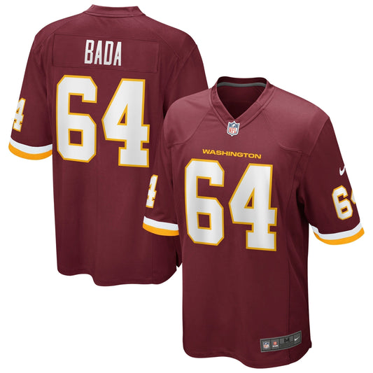 David Bada Washington Football Team  Game   Jersey - Burgundy