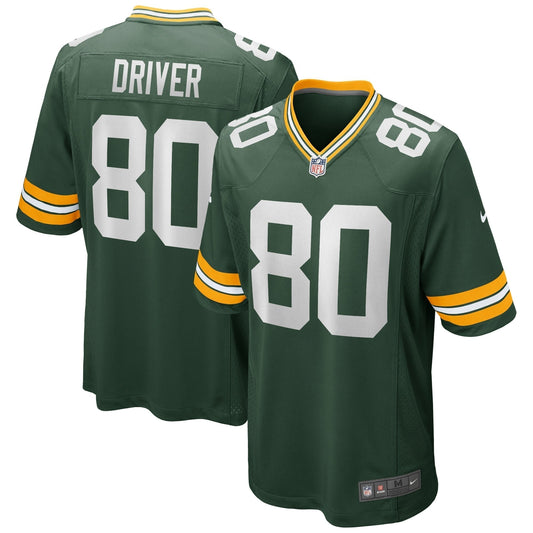 Donald Driver Green Bay Packers  Game Retired   Jersey - Green