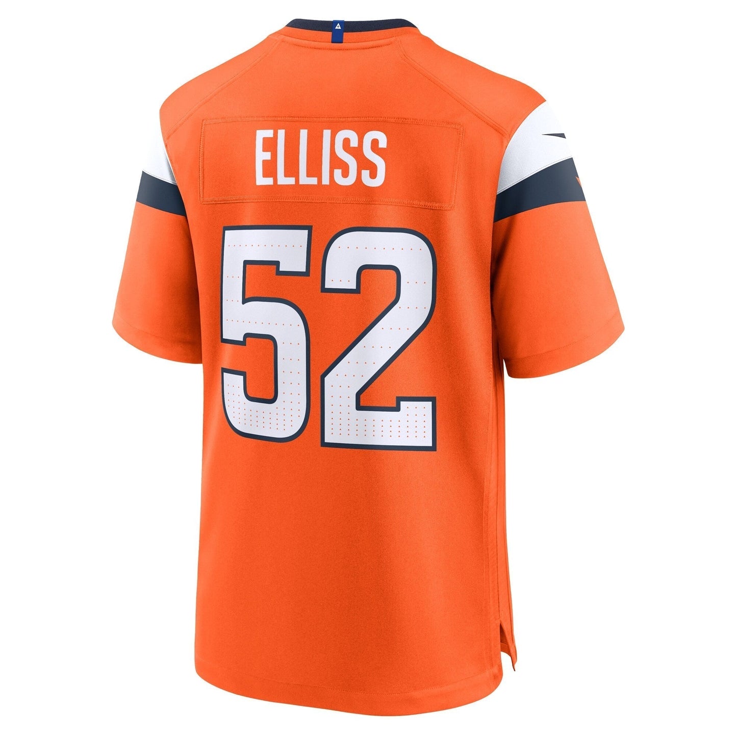 Jonah Elliss Denver Broncos  Team Game Jersey -  Orange