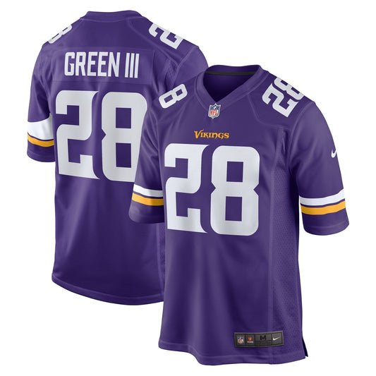 A.J. Green III Minnesota Vikings  Team Game Jersey -  Purple