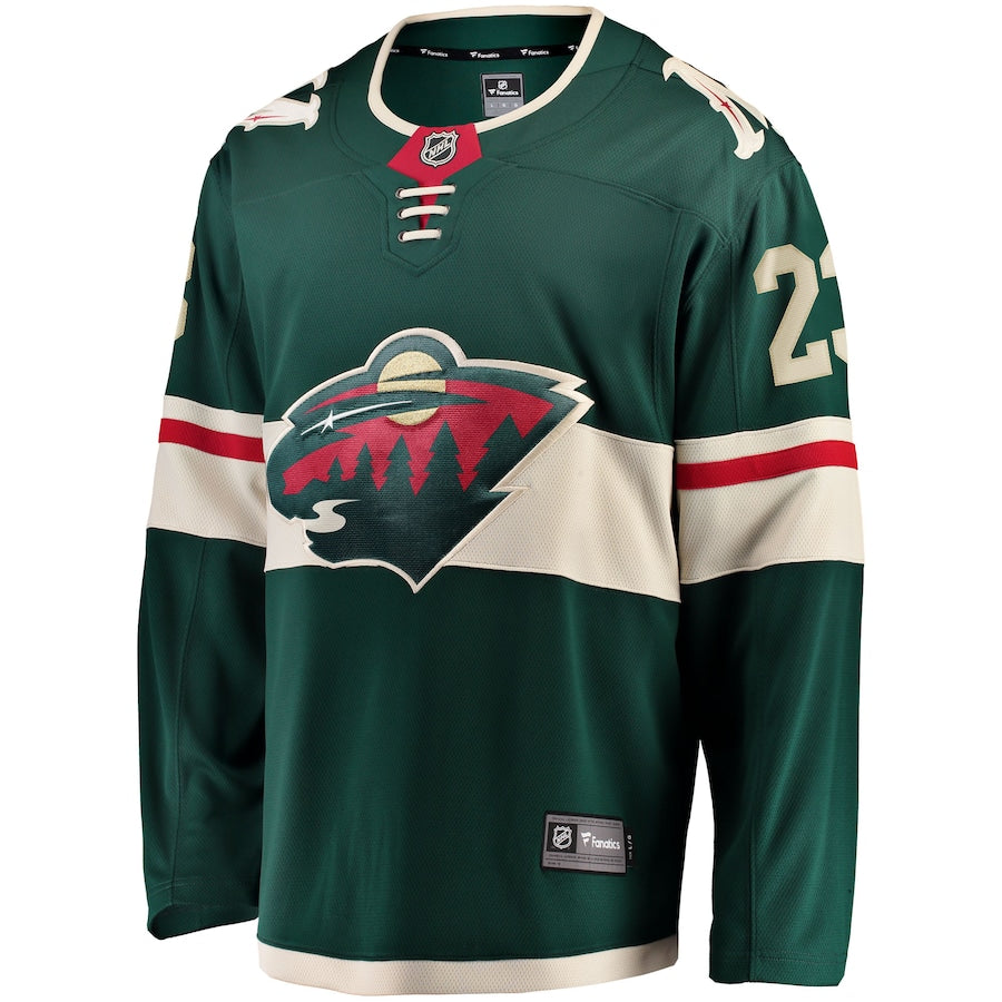 Marco Rossi Minnesota Wild Home Breakaway  Jersey - Green