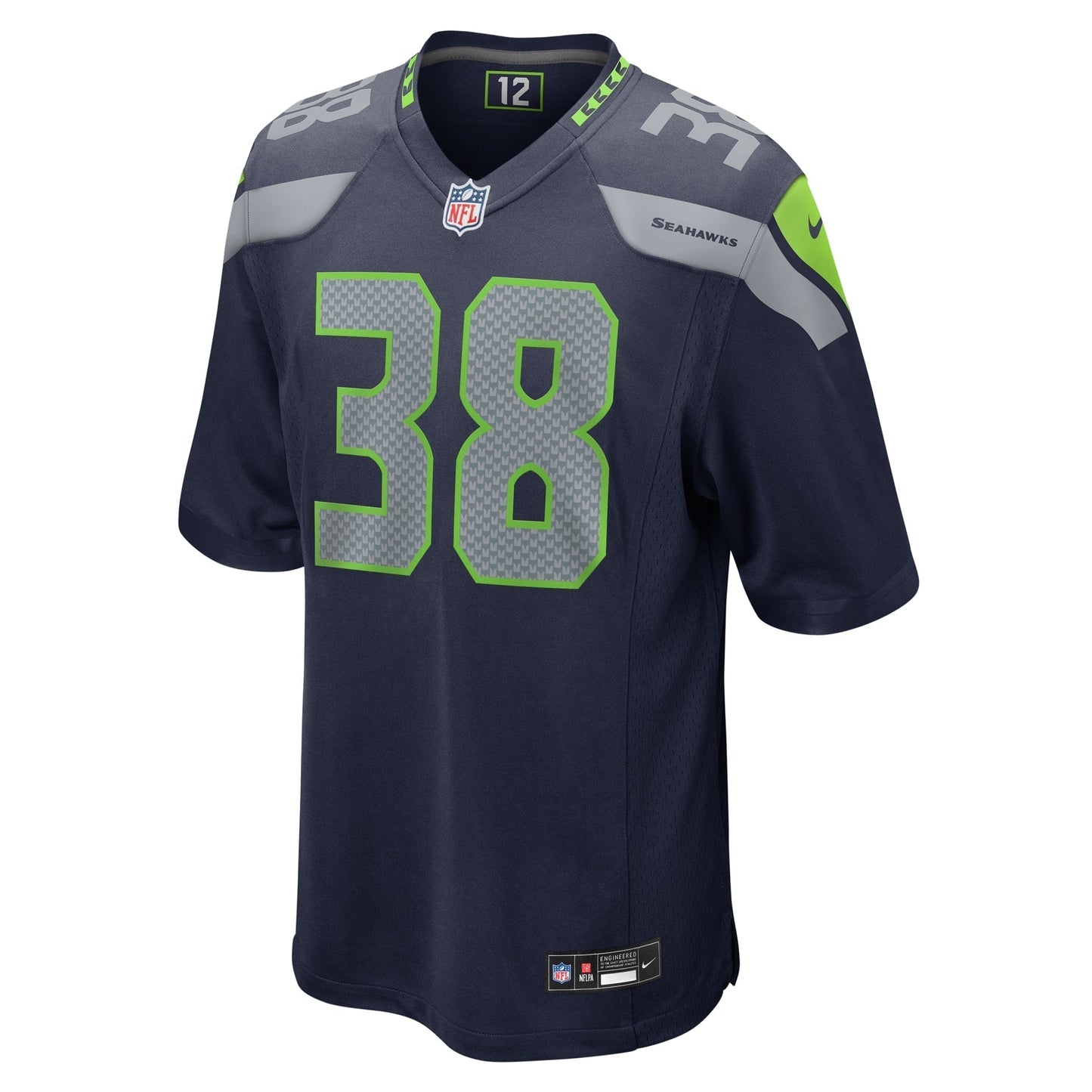 Brady Russell Seattle Seahawks  Game Jersey - College Navy