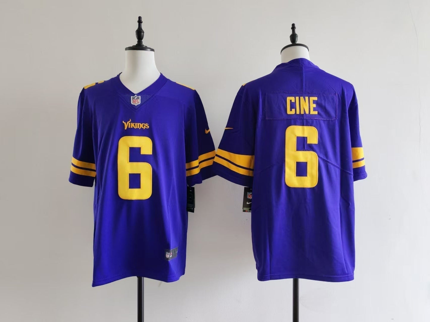 Men's Minnesota Vikings Lewis Cine  Jersey -  Purple