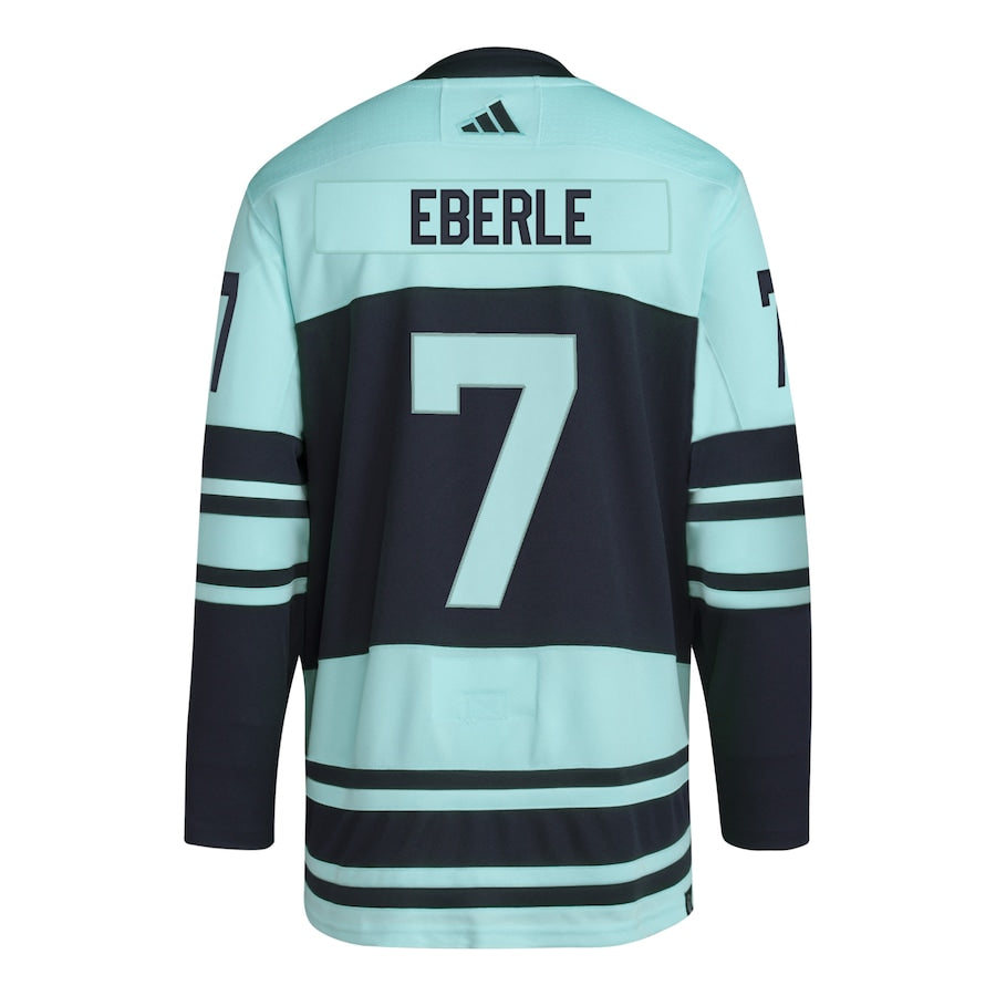 Men's Seattle Kraken Jordan Eberle  Light Blue Reverse Retro 2.0 Authentic Player Jersey
