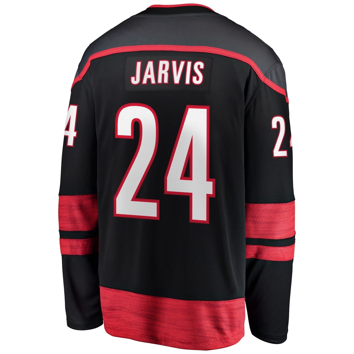 Seth Jarvis Carolina Hurricanes   Home Breakaway Jersey - Black