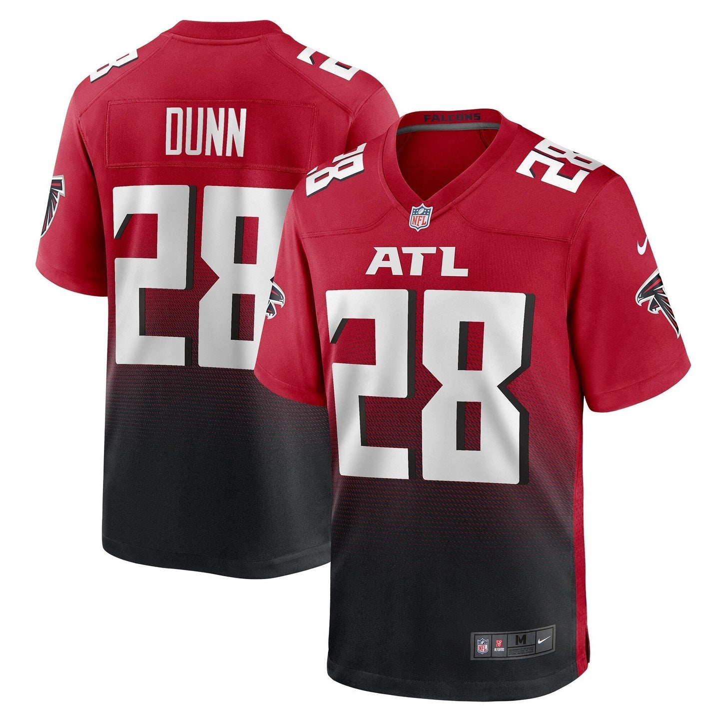 Warrick Dunn Atlanta Falcons  Retired   Alternate Game Jersey - Red