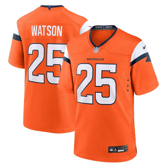 Blake Watson Denver Broncos  Team Game Jersey -  Orange