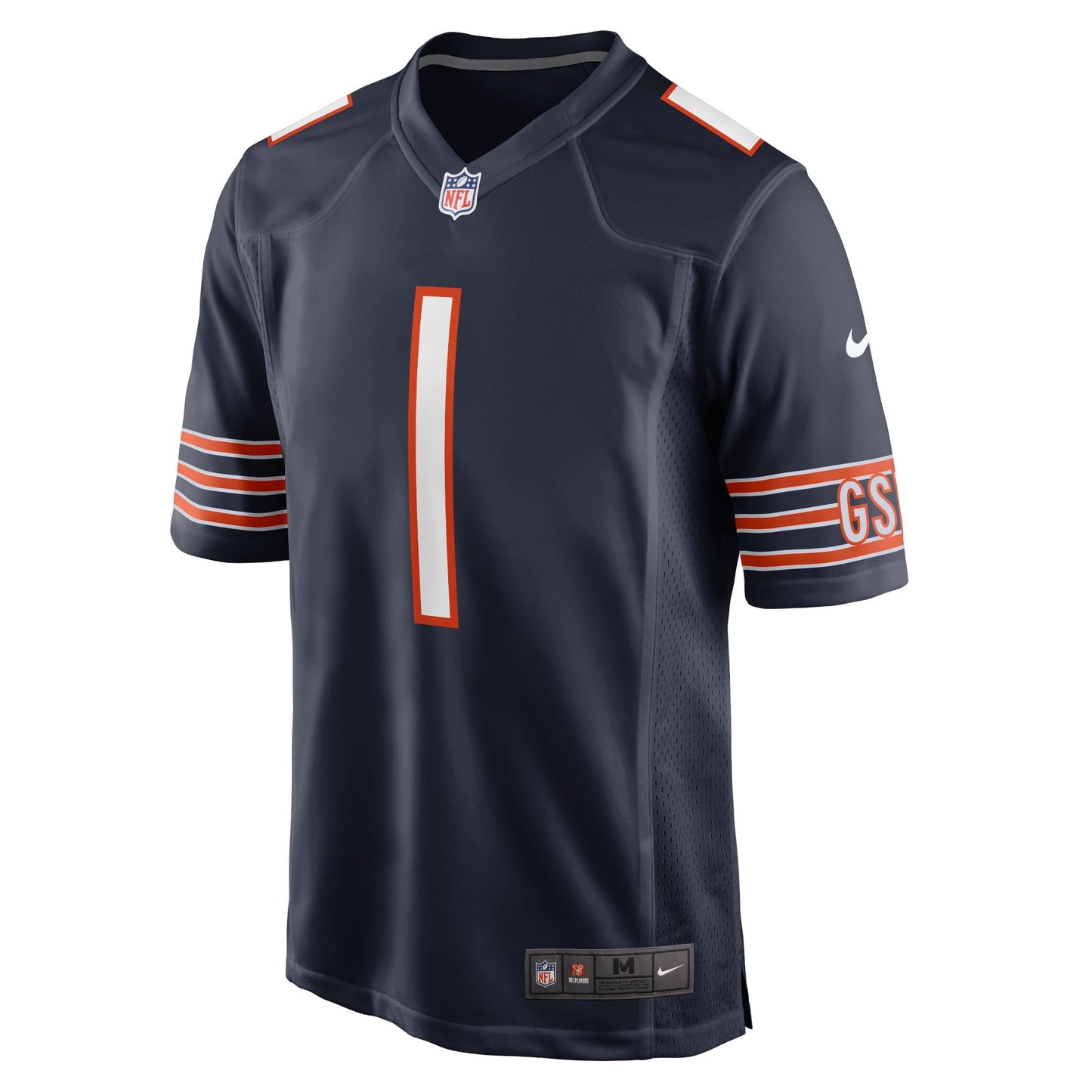 Justin Fields Chicago Bears    Game Jersey - Navy