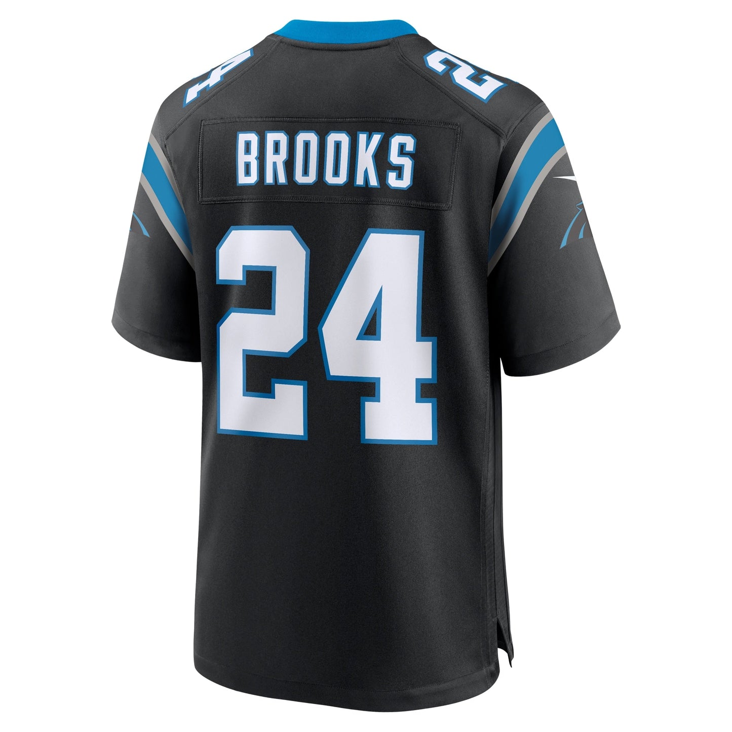 Jonathon Brooks Carolina Panthers  2024 NFL Draft Game Jersey - Black