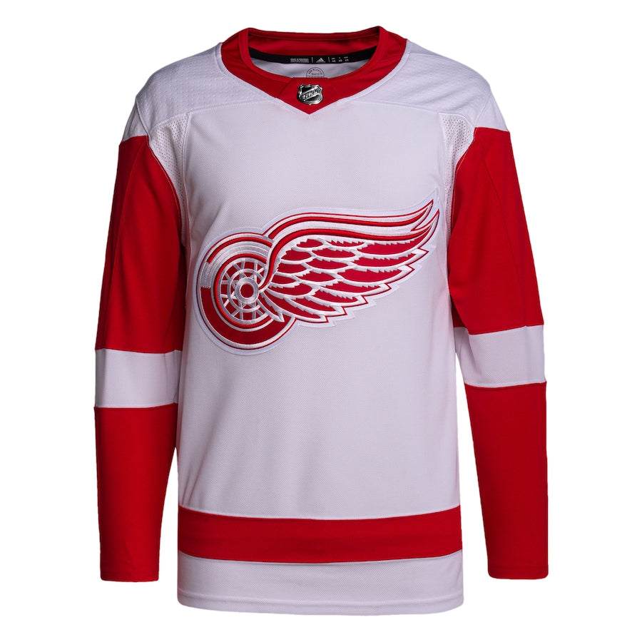 Detroit Red Wings Men's Away Primegreen   Jersey - White