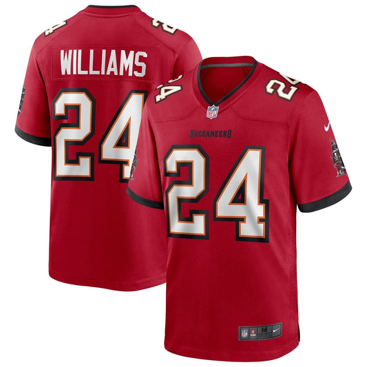 Cadillac Williams Tampa Bay Buccaneers  Game Retired   Jersey - Red