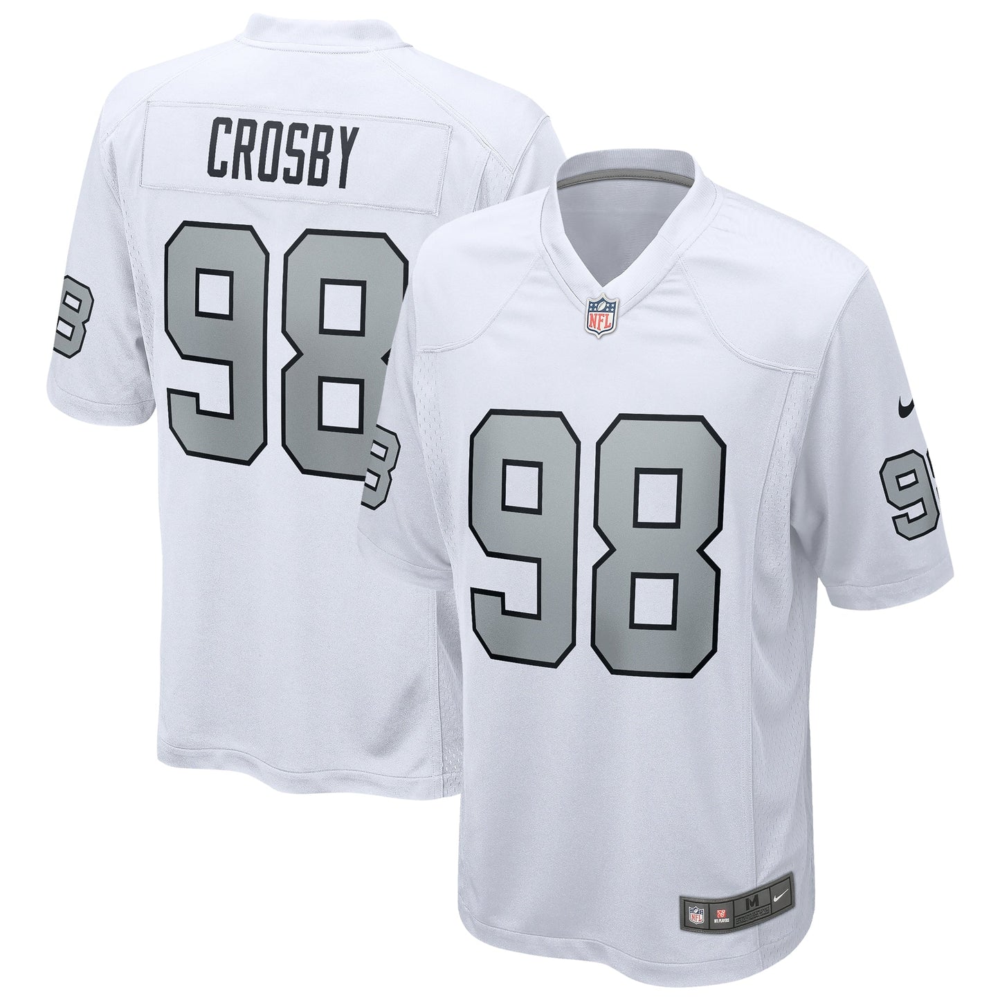 Maxx Crosby Las Vegas Raiders  Alternate Game Jersey - White