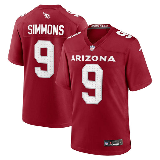 Isaiah Simmons Arizona Cardinals  Game   Jersey - Cardinal