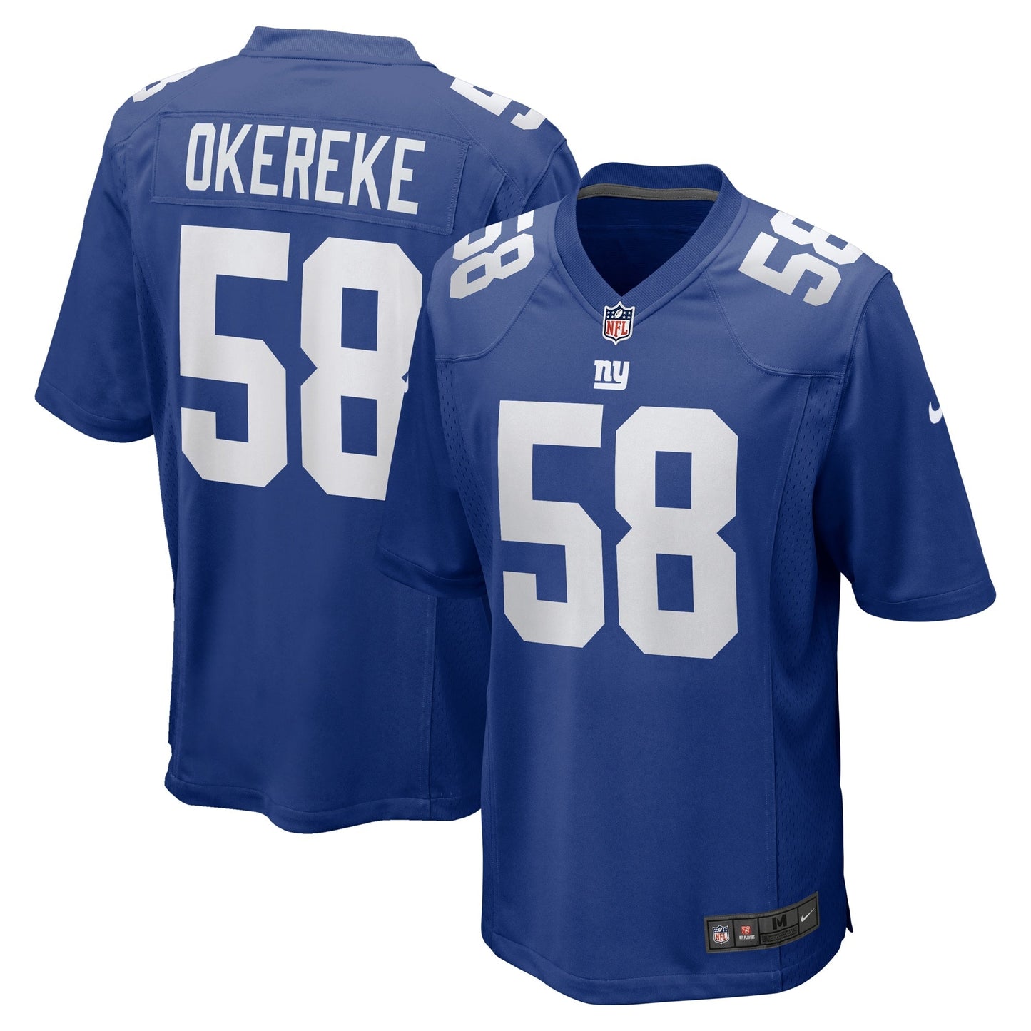 Bobby Okereke New York Giants  Game   Jersey - Royal