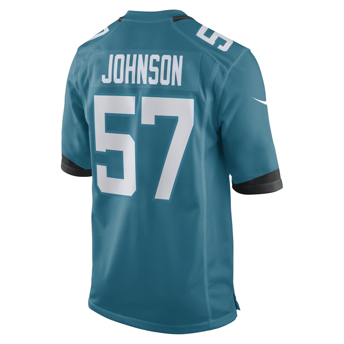 Caleb Johnson Jacksonville Jaguars  Game   Jersey - Teal