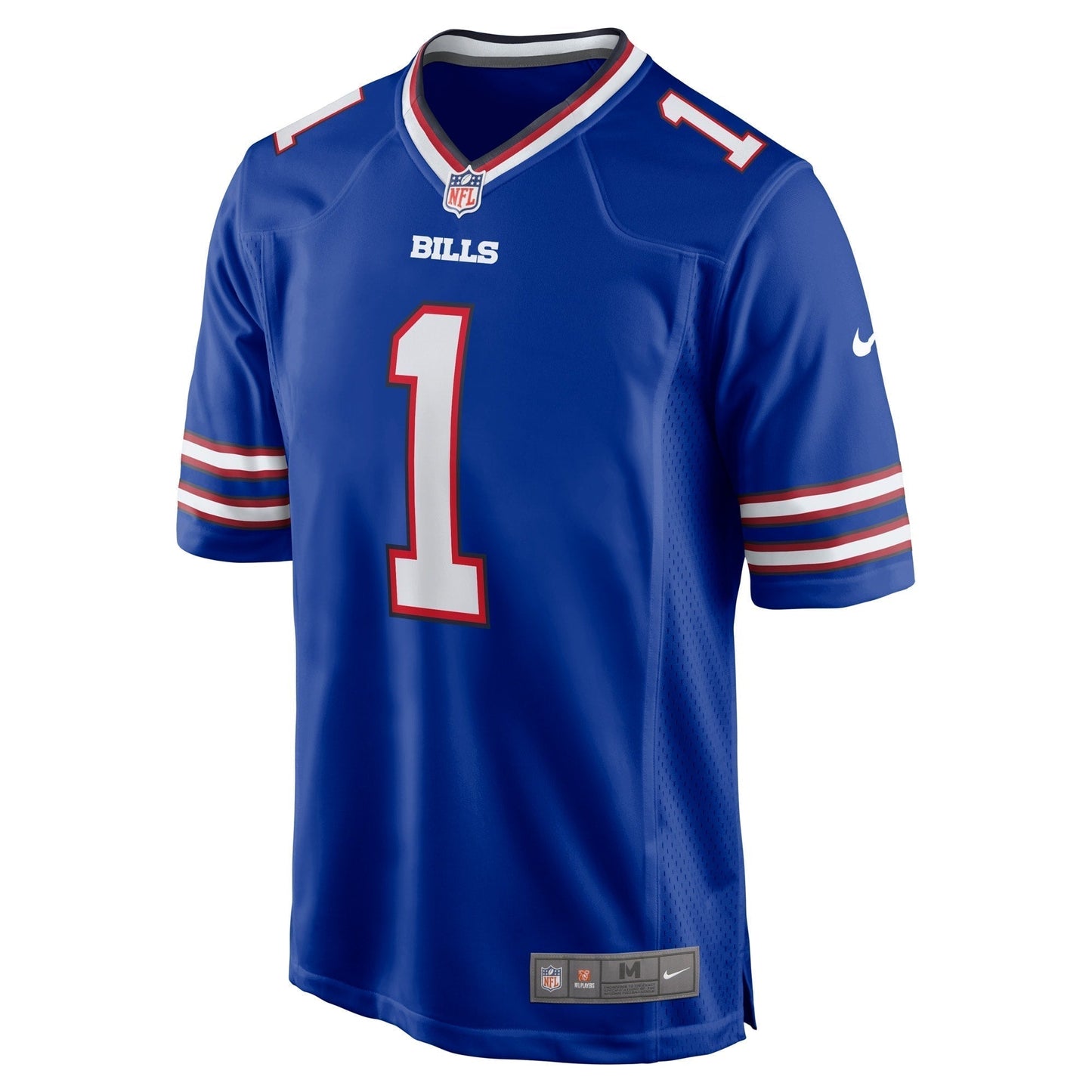 Number 1 Groom Buffalo Bills  Game Jersey - Royal