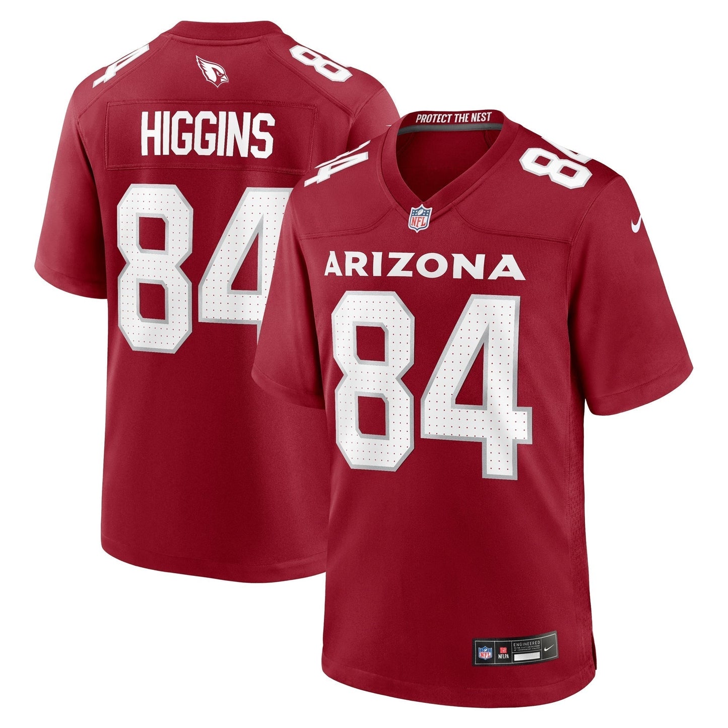 Elijah Higgins Arizona Cardinals  Team Game Jersey -  Cardinal