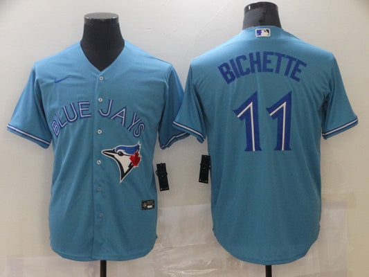 Men's Toronto Blue Jays Bo Bichette Light Blue Replica Baseball Jersey