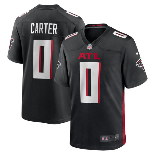 Lorenzo Carter Atlanta Falcons  Game   Jersey - Black