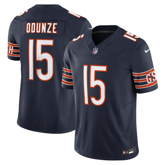 Rome Odunze Chicago Bears  Vapor F.U.S.E. Limited Jersey - Navy