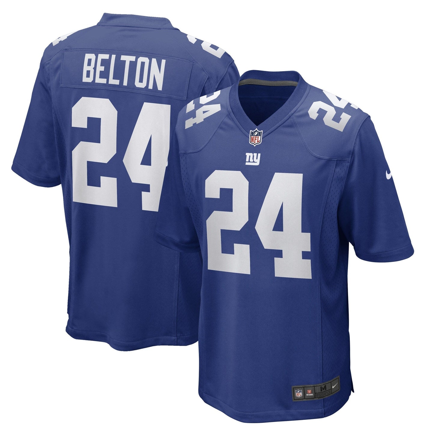 Dane Belton New York Giants  Game   Jersey - Royal