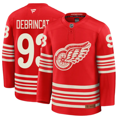 Alex DeBrincat Detroit Red Wings Fanatics Centennial Jersey