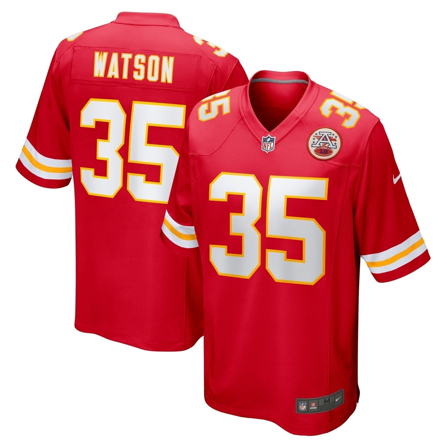Jaylen Watson Kansas City Chiefs  Game   Jersey - Red