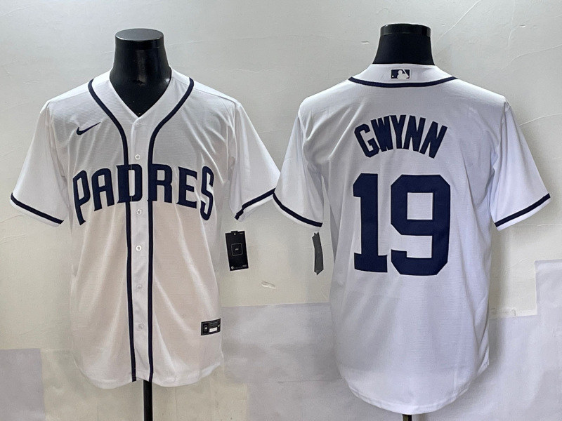 Men's San Diego Padres Tony Gwynn White Limited Player Jersey