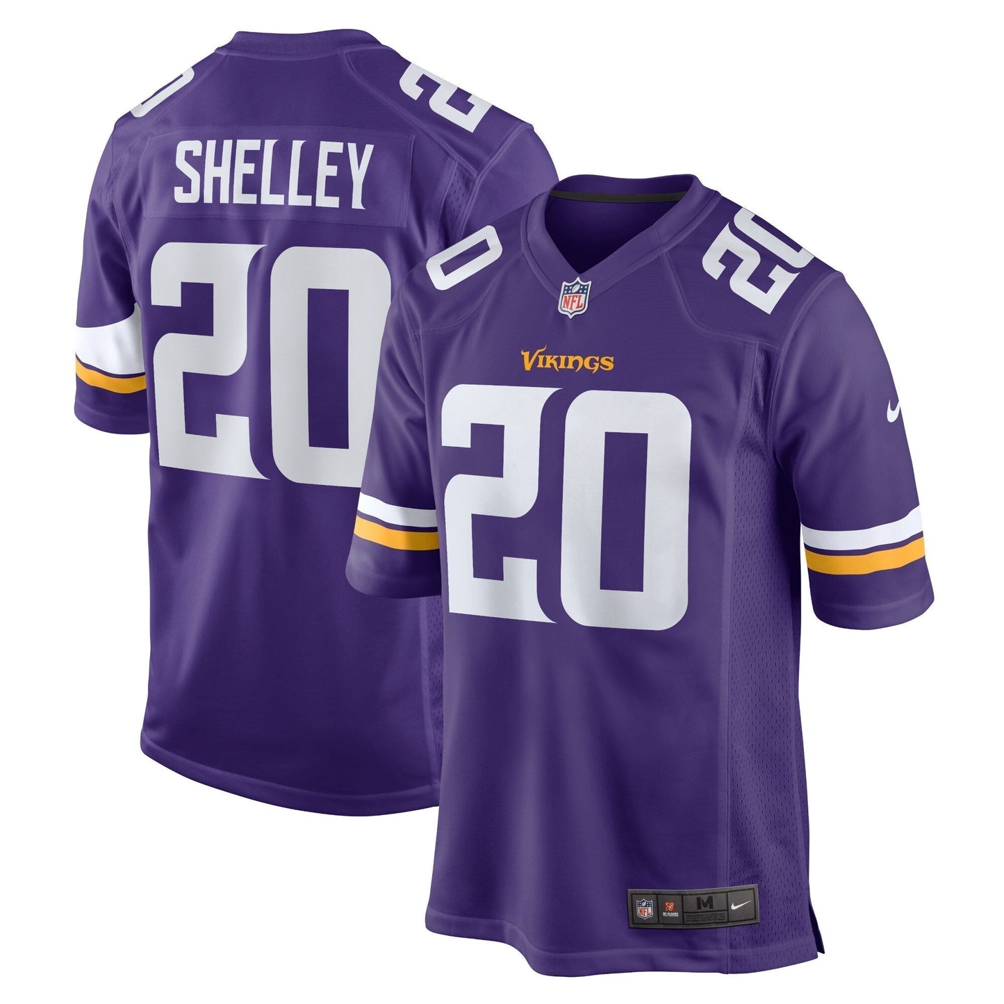 Duke Shelley Minnesota Vikings  Home Game   Jersey - Purple