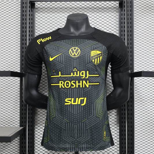 2026 Jeddah Second Away Black Advertisement Version Player Jersey