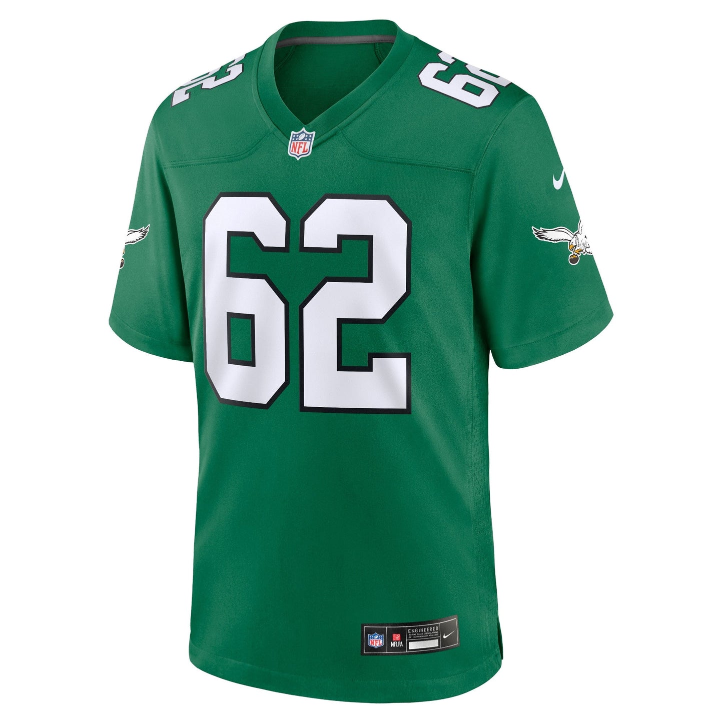 Jason Kelce Philadelphia Eagles  Alternate Game   Jersey - Kelly Green