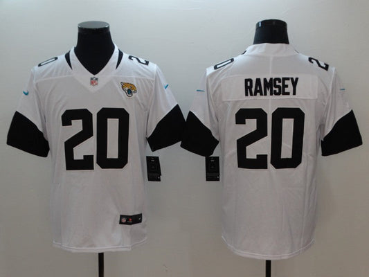 Men's Jacksonville Jaguars Jalen Ramsey White Game Jersey