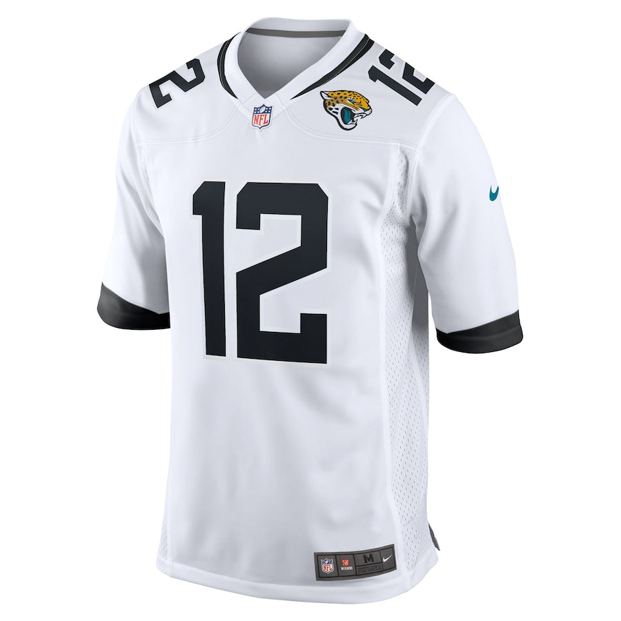 Jacksonville Jaguars Travis Hunter  White 2025 NFL Draft First Round Pick Game Player Jersey