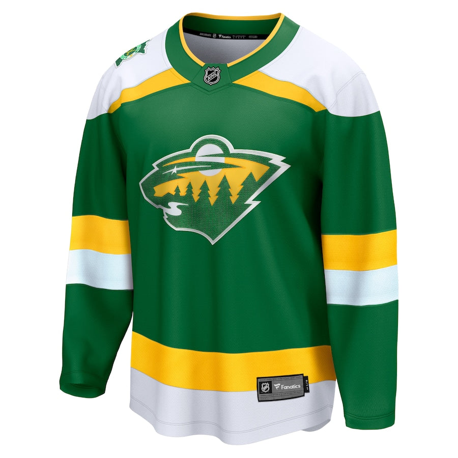 Minnesota Wild Alternate Premier Breakaway Jersey  Green