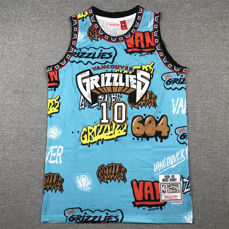 Grizzlies No. 10 BIBBY Graffiti