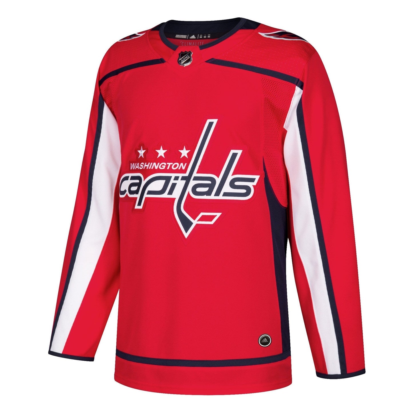Custom Men's Washington Capitals Red Jersey