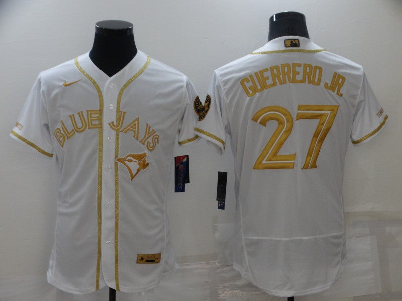 Men's Toronto Blue Jays Vladimir Guerrero Jr. White Replica Player Jersey