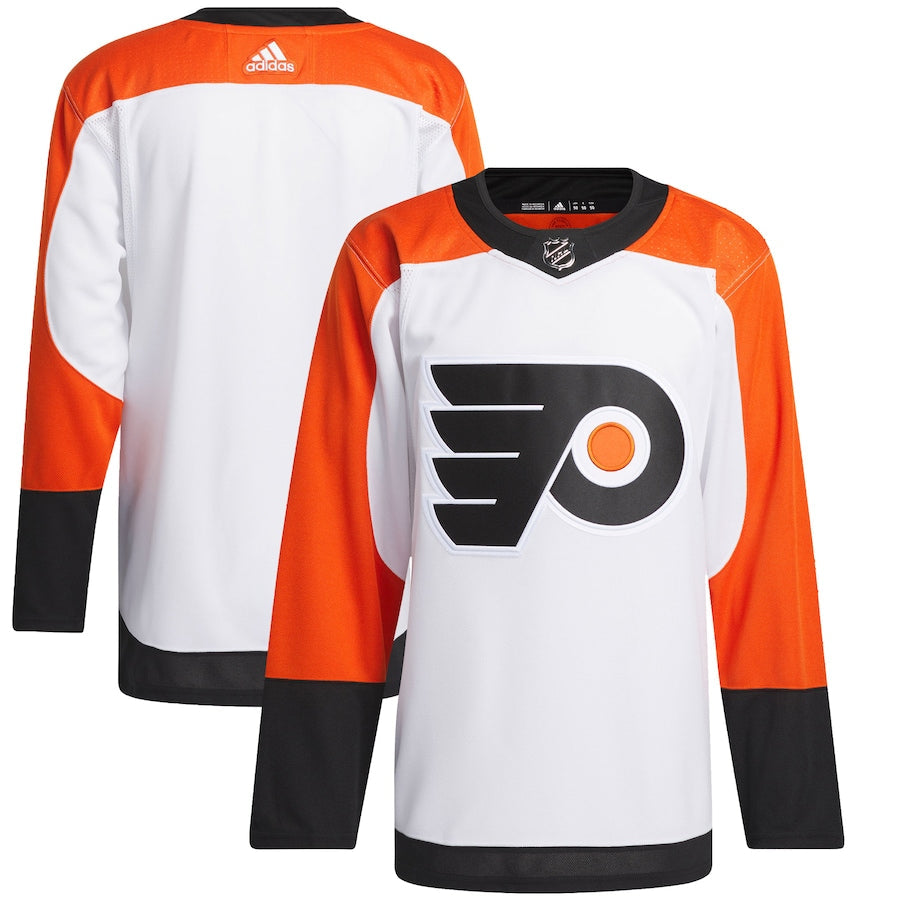 Men's Philadelphia Flyers  White Away Primegreen Authentic Jersey