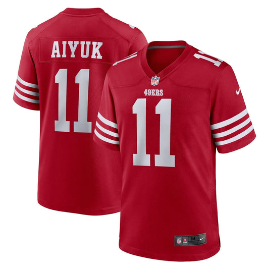 Brandon Aiyuk San Francisco 49ers  Team   Game Jersey - Scarlet